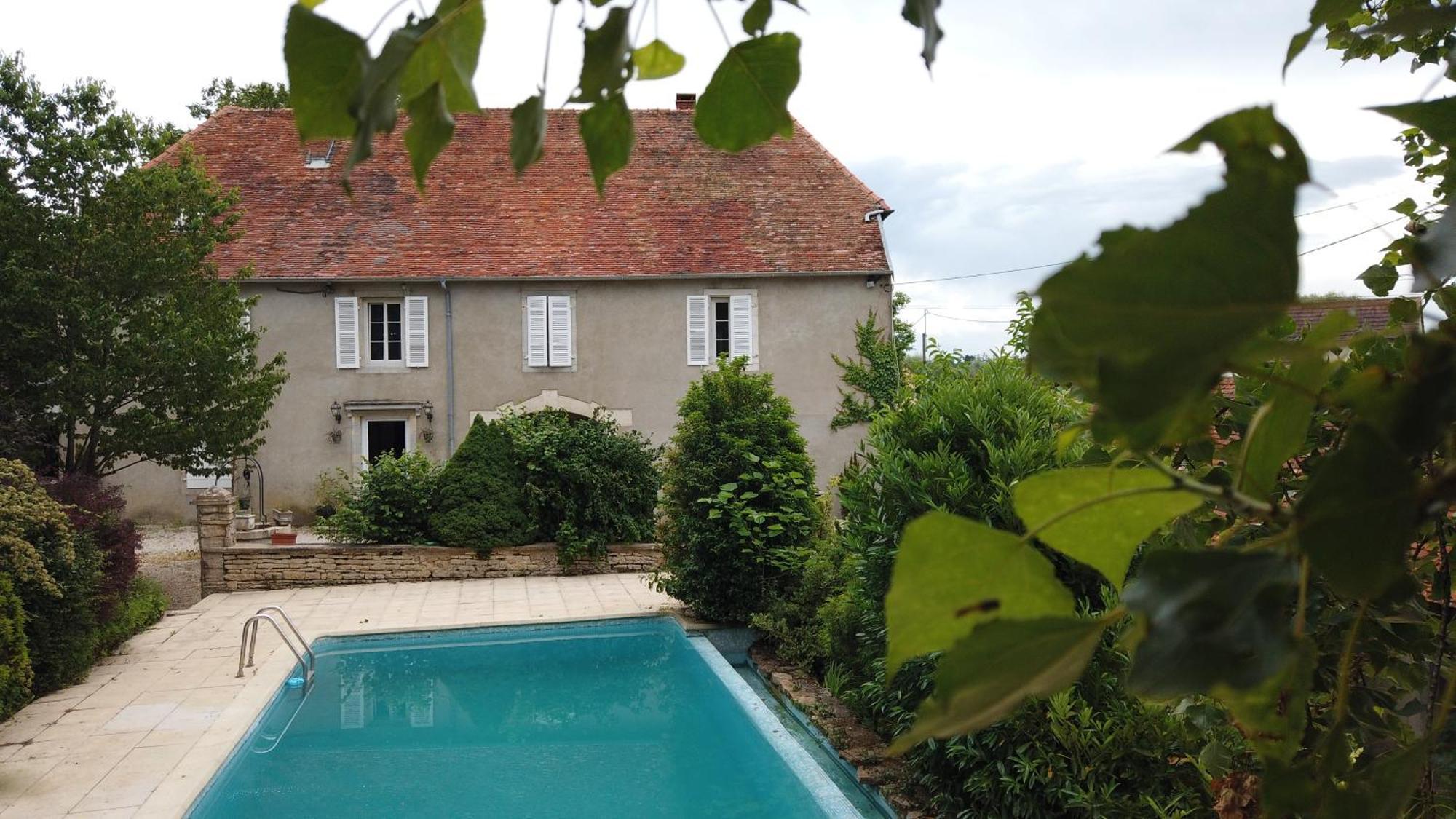 Le Cedre Bleu - Maison D'Hotes Chatenois (Jura) Exterior photo